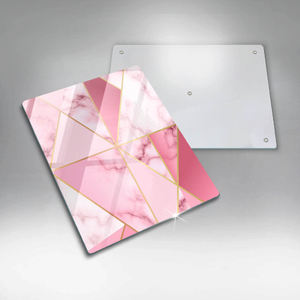 Herd abdeckplatte Geometrischer Marmor