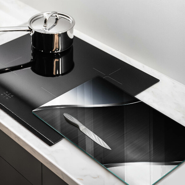 Herd abdeckplatte Metallabstraktion