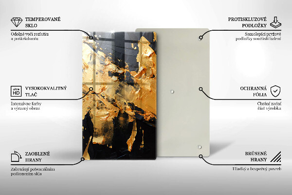 Herd abdeckplatte Elegante Farbstruktur