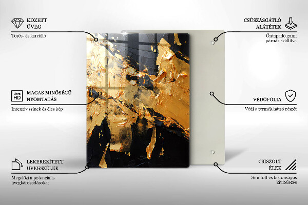 Herd abdeckplatte Elegante Farbstruktur