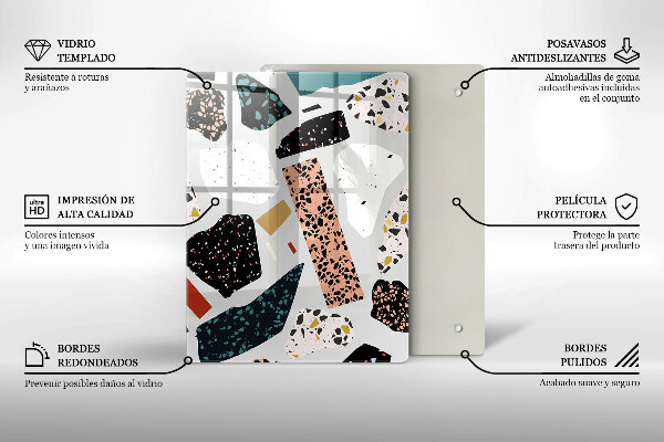 Herd abdeckplatte Steingut