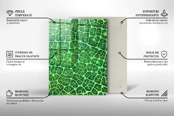 Herd abdeckplatte Blattstruktur