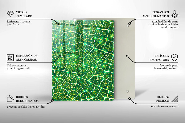 Herd abdeckplatte Blattstruktur
