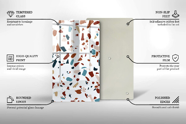 Herd abdeckplatte Dekorativer Stein