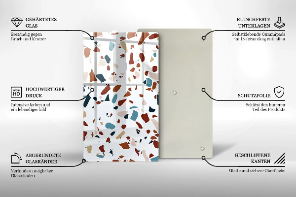 Herd abdeckplatte Dekorativer Stein