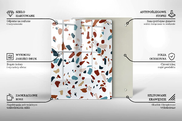 Herd abdeckplatte Dekorativer Stein