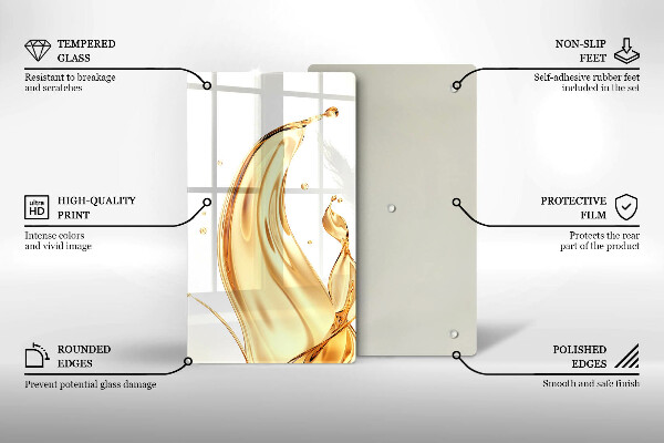 Abdeckung induktionskochfeld Olivenöl