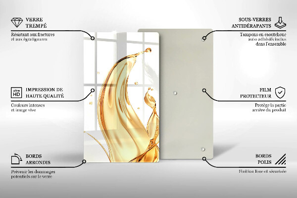 Abdeckung induktionskochfeld Olivenöl