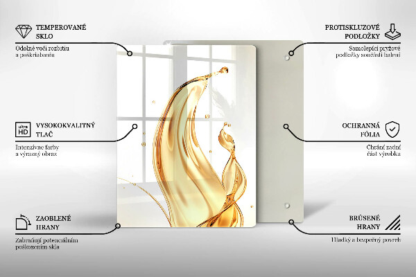 Abdeckung induktionskochfeld Olivenöl