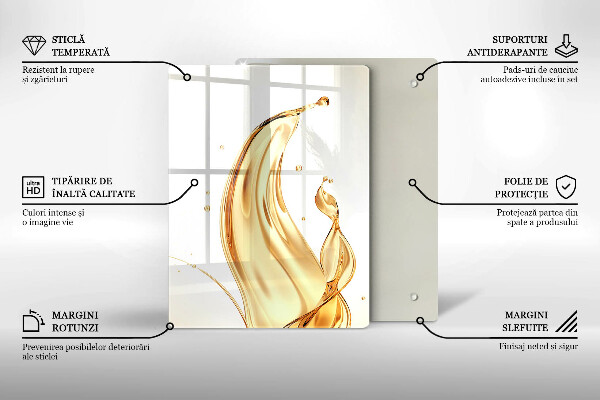 Abdeckung induktionskochfeld Olivenöl