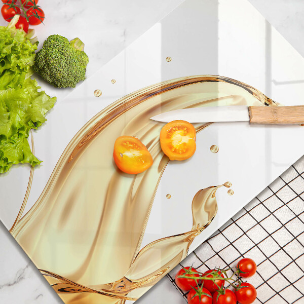 Abdeckung induktionskochfeld Olivenöl