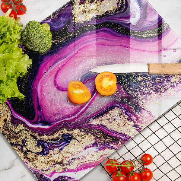 Herd abdeckplatte Abstraktes Design Gold