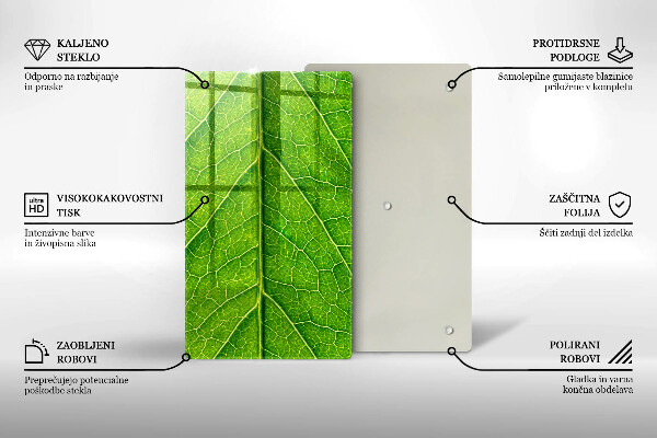 Herd abdeckplatte Naturblattadern