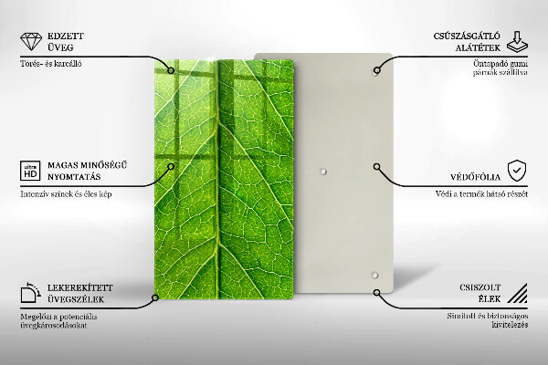 Herd abdeckplatte Naturblattadern