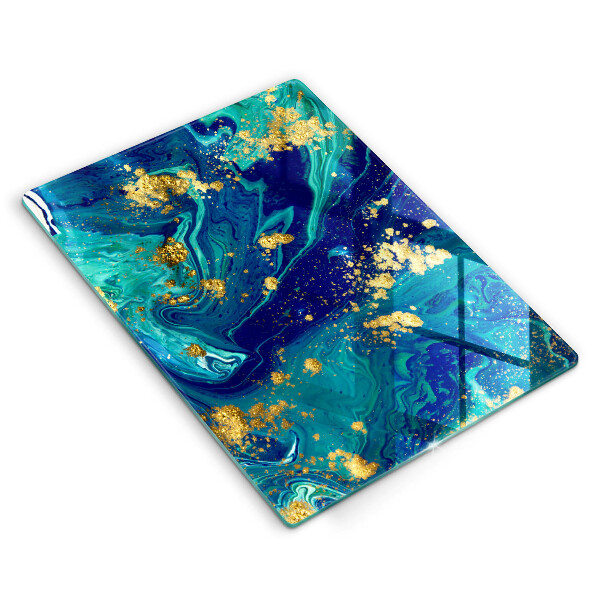 Herd abdeckplatte Abstraktion mit Gold