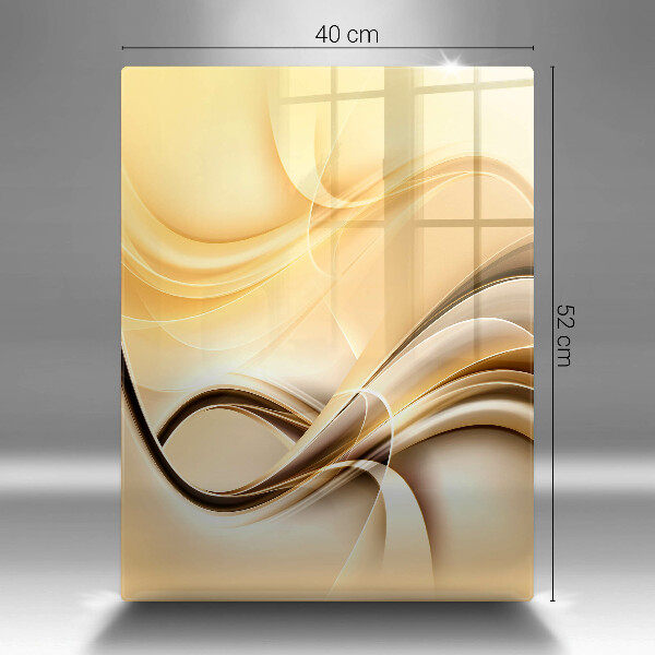 Herd abdeckplatte Rauchabstraktion