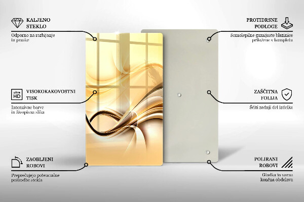 Herd abdeckplatte Rauchabstraktion