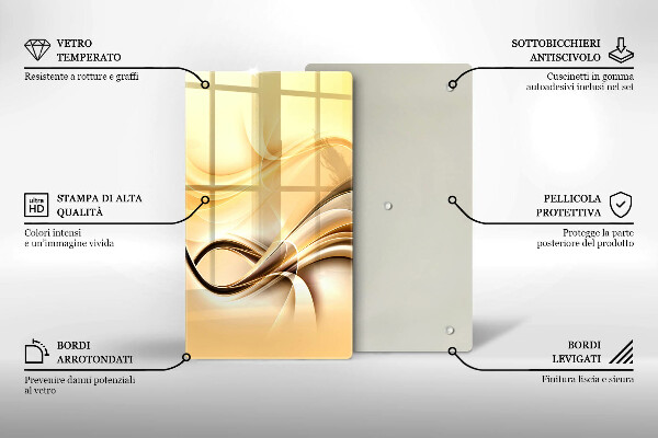 Herd abdeckplatte Rauchabstraktion