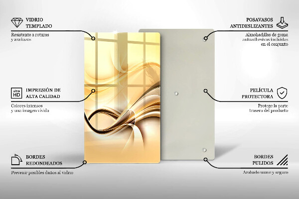 Herd abdeckplatte Rauchabstraktion