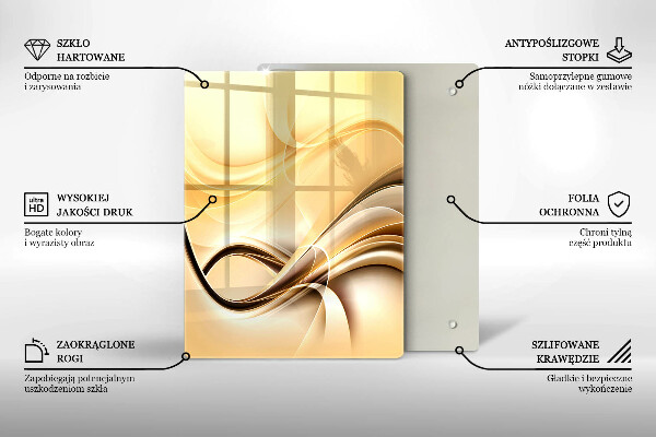 Herd abdeckplatte Rauchabstraktion