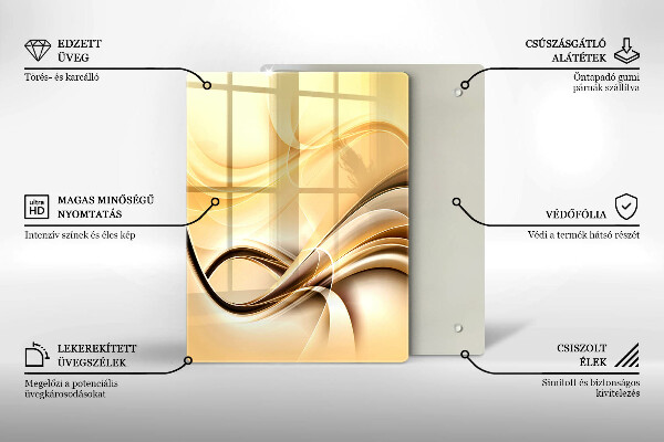 Herd abdeckplatte Rauchabstraktion
