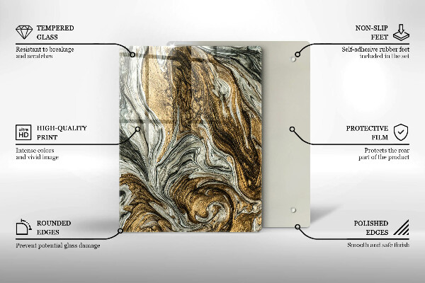 Herd abdeckplatte Reichhaltige Abstraktion