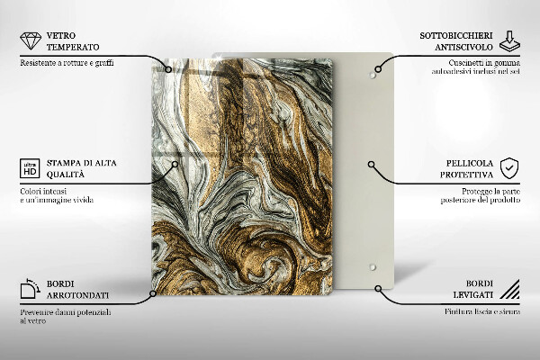 Herd abdeckplatte Reichhaltige Abstraktion