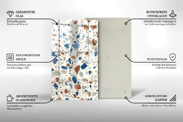 Herd abdeckplatte Dekoratives Steinzeug