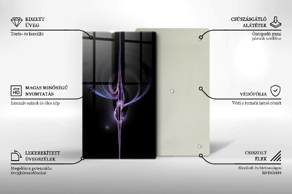 Herd abdeckplatte Moderne Abstraktion