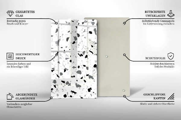 Herd abdeckplatte Dekoratives Steinzeug