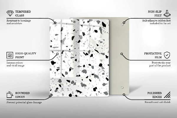 Herd abdeckplatte Dekoratives Steinzeug
