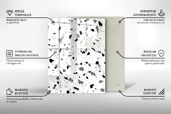 Herd abdeckplatte Dekoratives Steinzeug