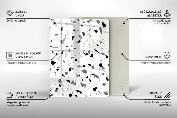 Herd abdeckplatte Dekoratives Steinzeug