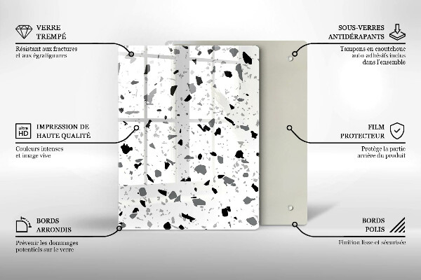 Herd abdeckplatte Dekoratives Steinzeug
