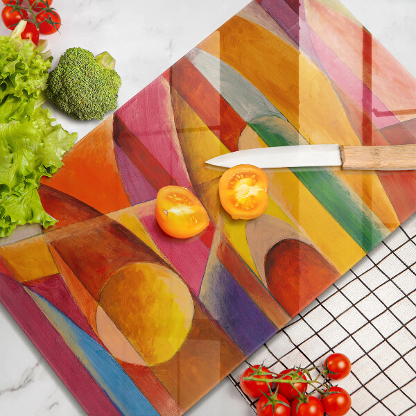 Herd abdeckplatte Bunte Abstraktion