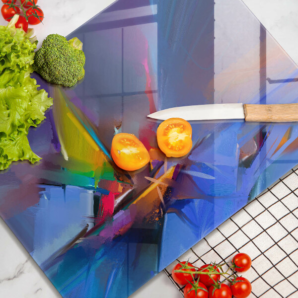 Herd abdeckplatte Gemalte Abstraktion