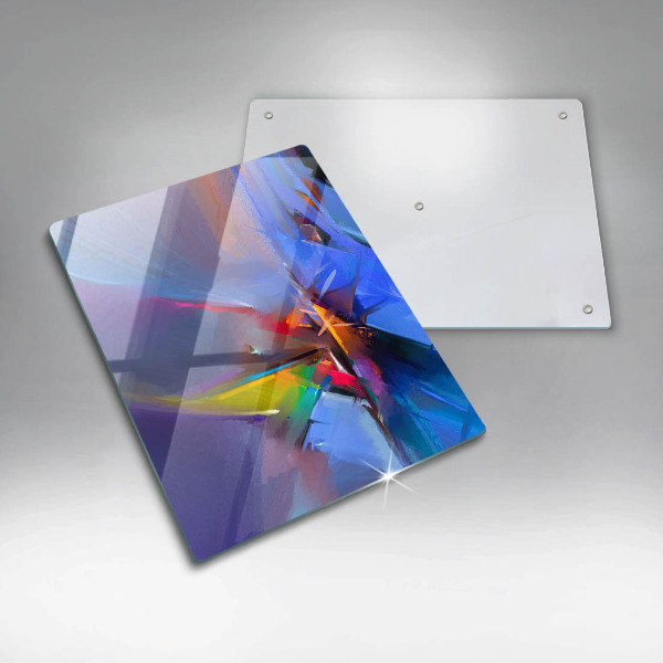 Herd abdeckplatte Gemalte Abstraktion