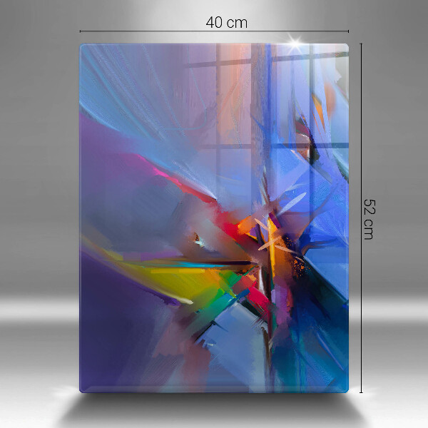 Herd abdeckplatte Gemalte Abstraktion