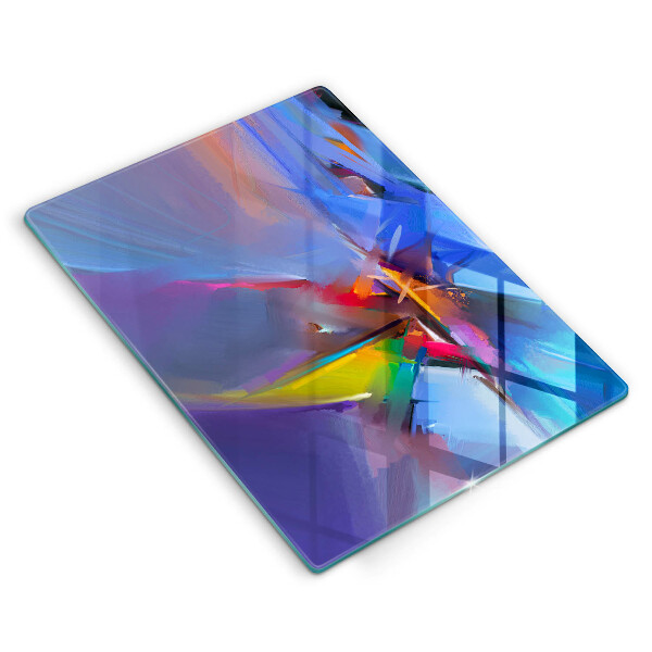 Herd abdeckplatte Gemalte Abstraktion