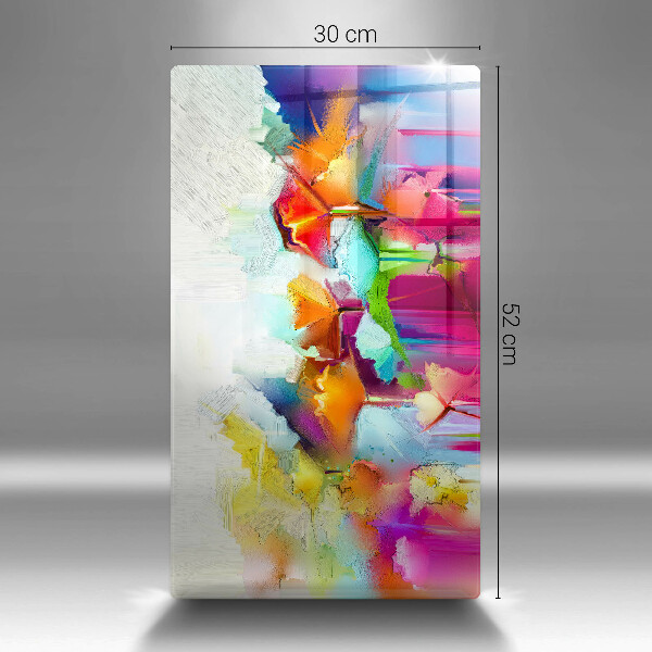 Herd abdeckplatte Bemalte Blumen