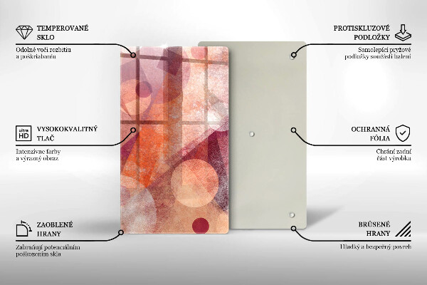 Herd abdeckplatte Abstrakte Kunst