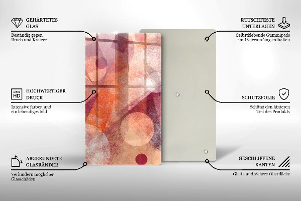 Herd abdeckplatte Abstrakte Kunst