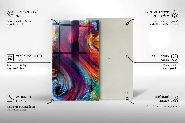 Herd abdeckplatte Bunte Highlights