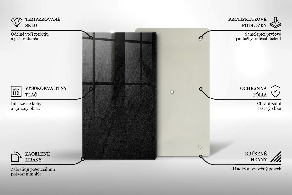 Herd abdeckplatte Felsstruktur