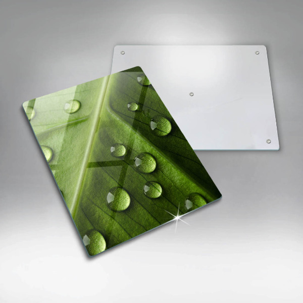 Herd abdeckplatte Naturtau und Blatt