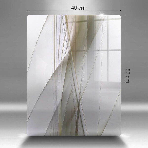 Herd abdeckplatte Abstraktes Liniendesign