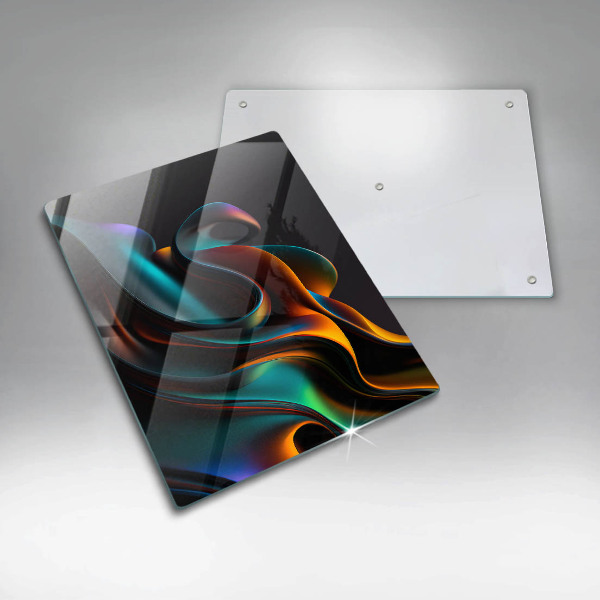 Herd abdeckplatte Bunte Abstraktion