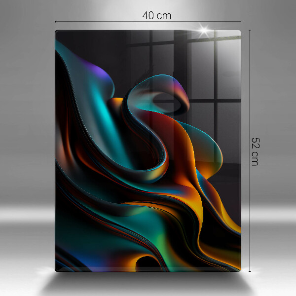 Herd abdeckplatte Bunte Abstraktion