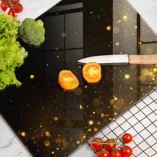 Schutz für induktionskochfeld Goldglitter