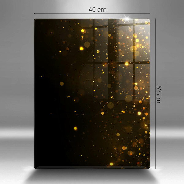 Schutz für induktionskochfeld Goldglitter